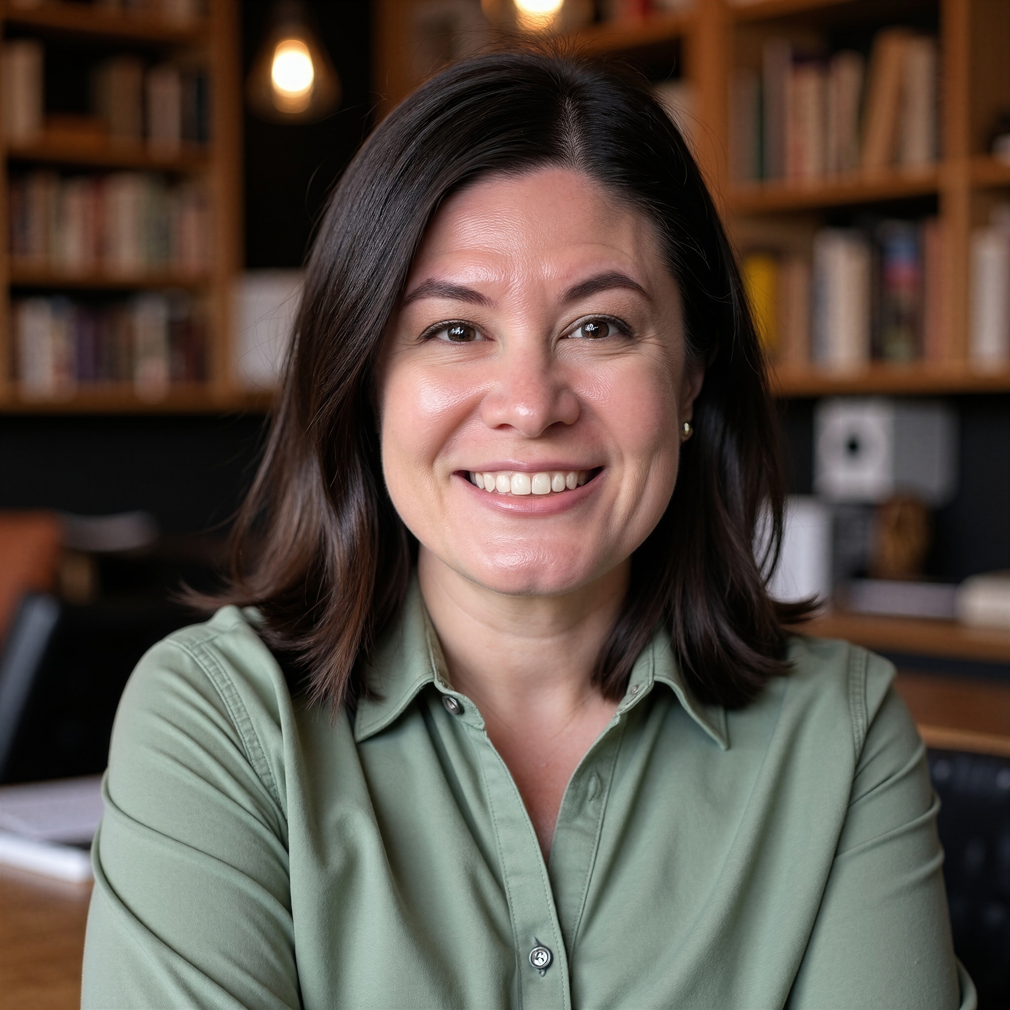 AI-generated professional headshot of Suzanne